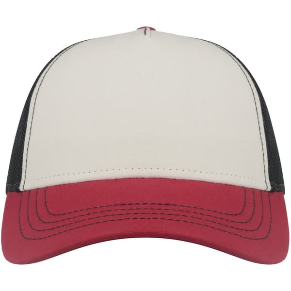 Atlantis Unisex Adult Rapper 5 Panel Canvas Recycled Trucker Cap