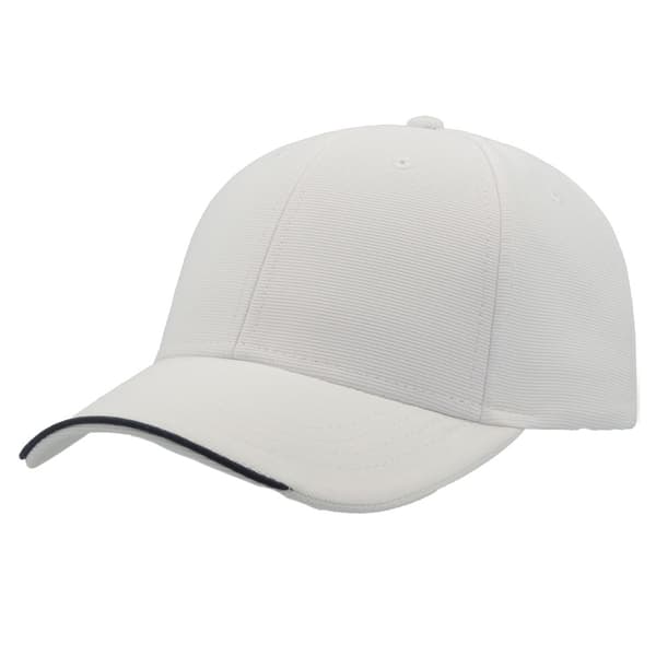 Atlantis Estoril 6 Panel Jacquard Recycled Baseball Cap