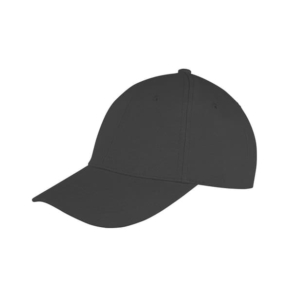 Result Headwear Memphis basebollkeps med 6 paneler i borstad bomull och låg profil