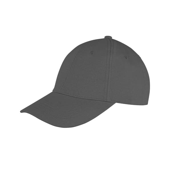 Result Headwear Memphis basebollkeps med 6 paneler i borstad bomull och låg profil