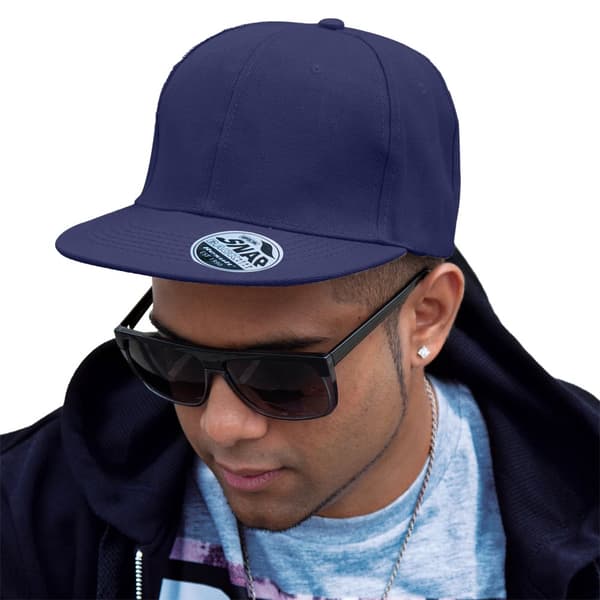 Result Headwear Bronx Original Flat Peak Snapback Cap