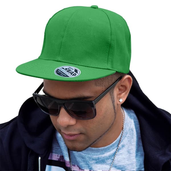 Result Headwear Bronx Original Flat Peak Snapback Cap