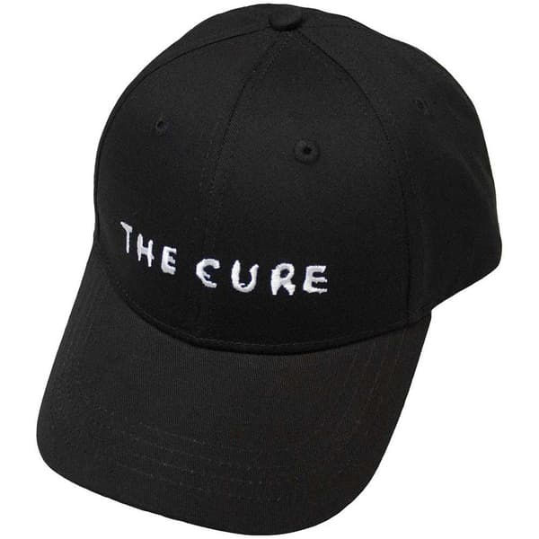 The Cure Unisex vuxen text logotyp baseballkeps Black One Size