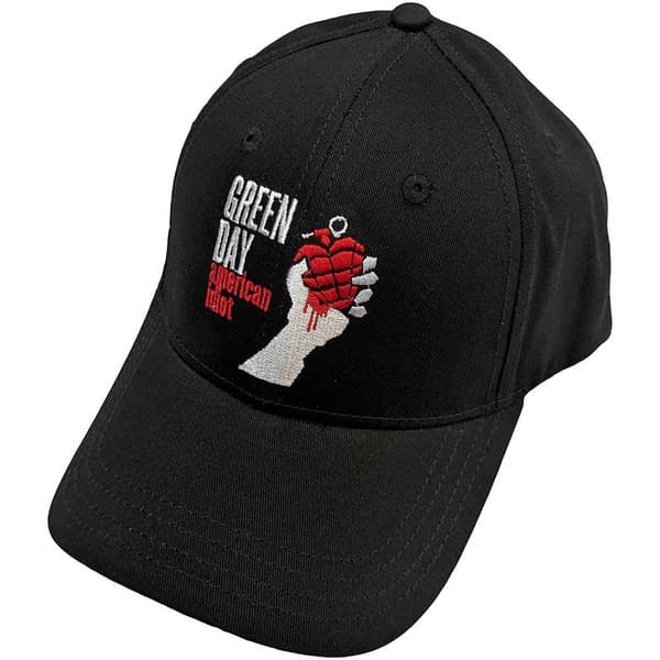 Green Day American Idiot Baseball Cap Black One Size