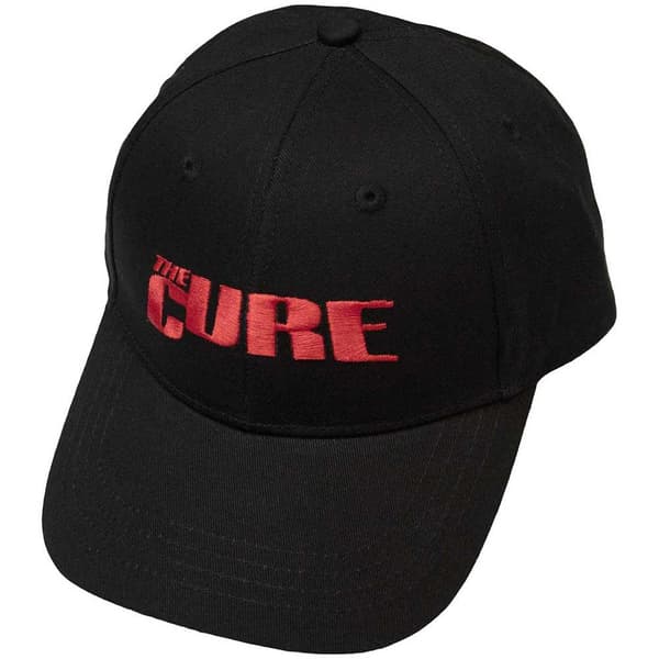 The Cure Baseball Cap med logo Black One Size