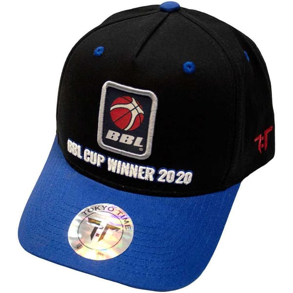 Tokyo Time Unisex Vuxen BBL Cup Vinnare 2020 Basebollkeps Black/Blue One Size