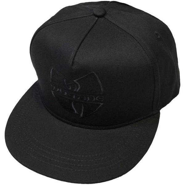 Wu-Tang Clan Unisex Adult Logo Snapback Cap Black One Size