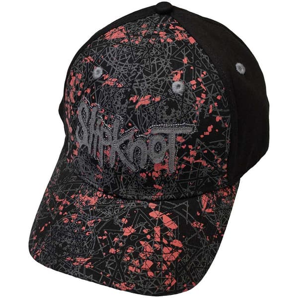 Slipknot Unisex Vuxen Nonagrams Mönster Basebollkeps Black One Size