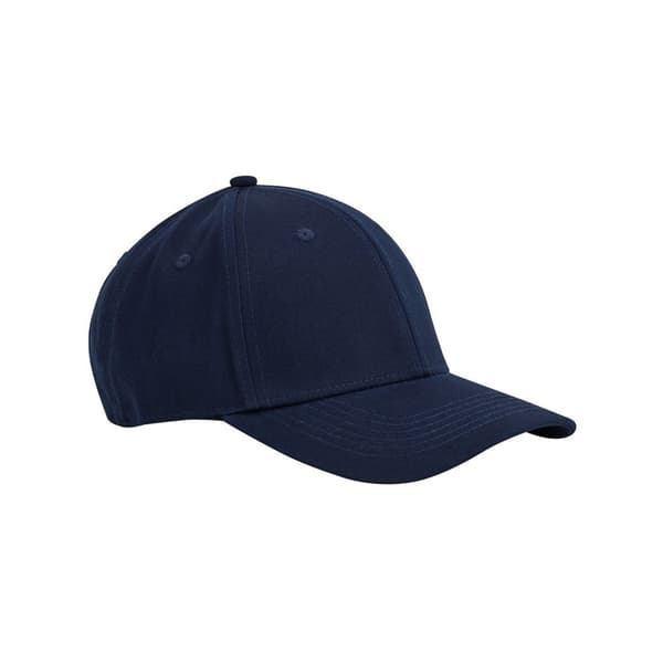 Beechfield Classic Organic Cotton 6 Panel Baseball Cap French Navy One Size