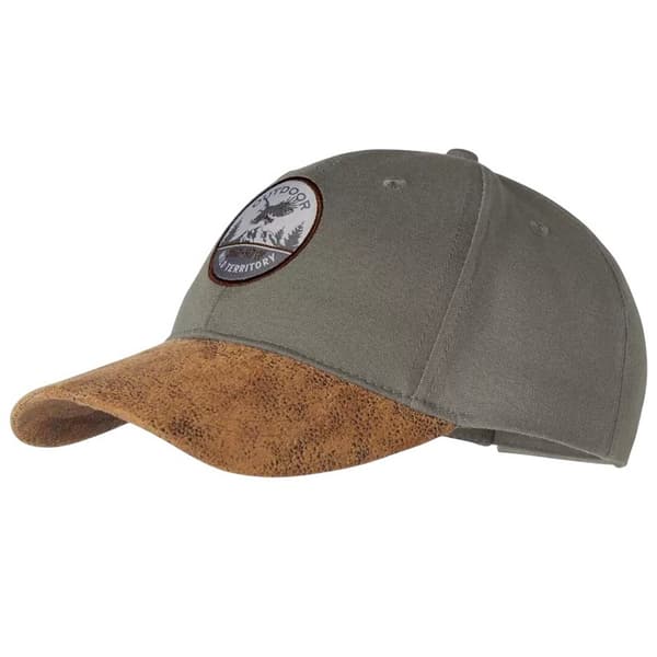 Atlas For Men Dual Material Cap Grey/Brown One Size