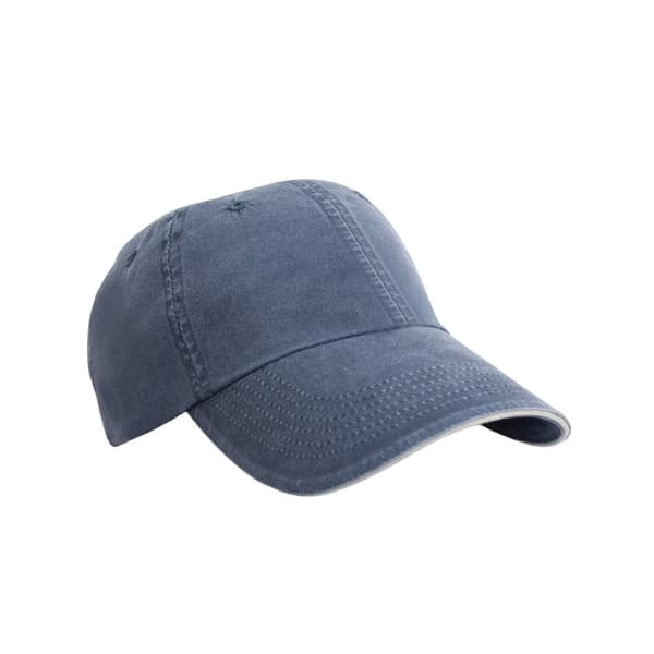 Result Headwear Washed Cotton Sandwich Peak Baseball Cap