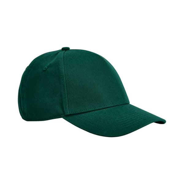 Beechfield Klassisk Panelled Cap i ekologisk bomull