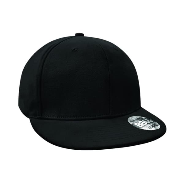Beechfield Unisex Adult Pro-Stretch Baseballkeps med platt skärm Black One Size