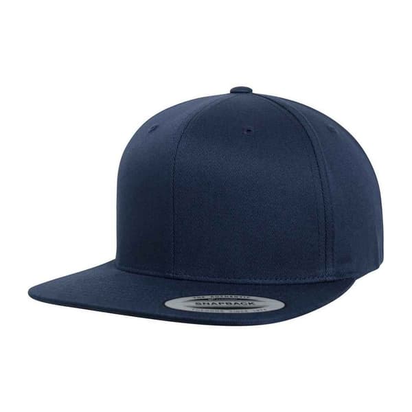 Flexfit Baseballkeps med snapback i ekologisk bomull