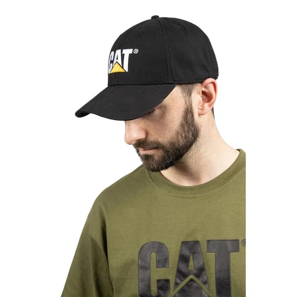 Caterpillar Unisex vuxen logotyp baseballkeps