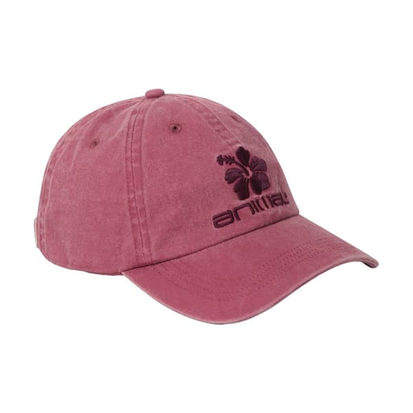Animal Womens/Ladies Emily Logo Organic Baseball Cap Burgundy One Size