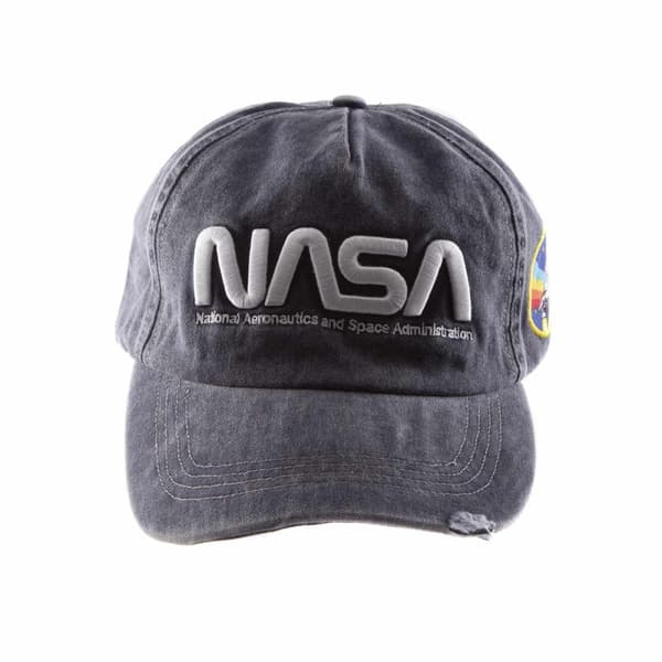 NASA Unisex Vuxen Logo Vintage Snapback keps Black One Size