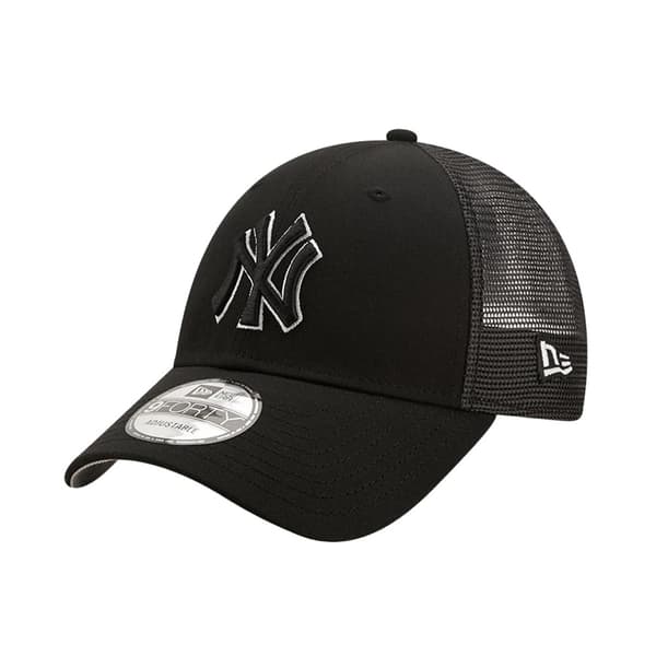 New York Yankees 9Forty New Era Trucker Cap Black One Size