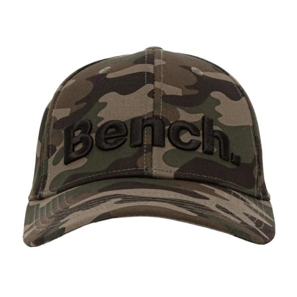 Bench Michel Camo Baseball Cap Khaki Brown One Size