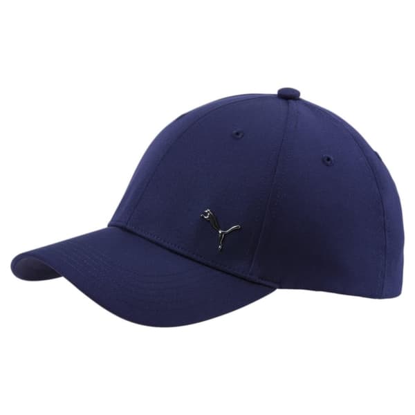 Puma Metal Logo Baseball Cap Navy One Size