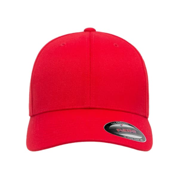 Flexfit Wool Blend Baseball Cap Red L-XL