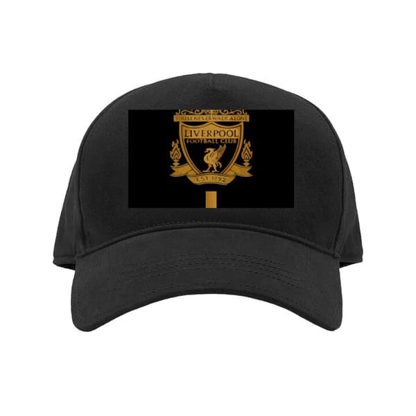 Justerbar Caps for Voksen | Komfortabel Caps Liverpool Svart Voksen
