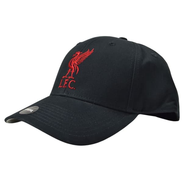 Liverpool FC Mass Basic Liver Bird Baseball Cap Navy/Red One Size