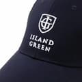 Miniatyrbilde 3 av 4: Island Green Mens Logo Curved Peak Golf Hat