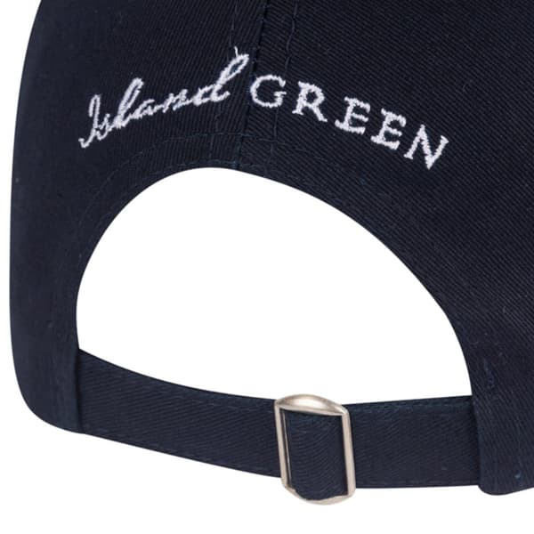 Island Green Mens Logo Curved Peak Golf Hat