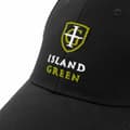Miniatyrbild 3 av 4: Island Green Mens Logo Curved Peak Golf Hat