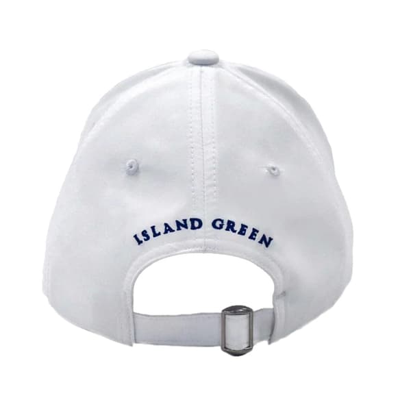 Island Green Mens Logo Curved Peak Golf Hat