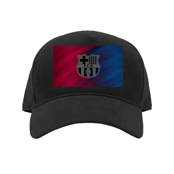 Barn-Keps | Justerbar Keps för Barn FC Barcelona Svart Barn
