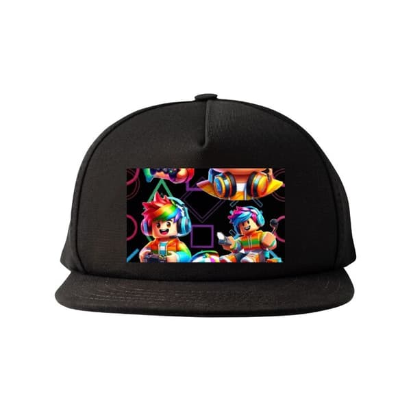 Snapback Keps | Bekväm och Justerbar för Vuxna Roblox