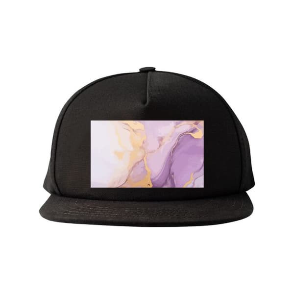 Snapback Kasket | Behagelig og Justerbar til Voksne Marble Lil