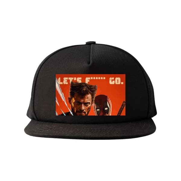 Snapback Lippis | Mukava ja Säädettävä Aikuisille Deadpool & W