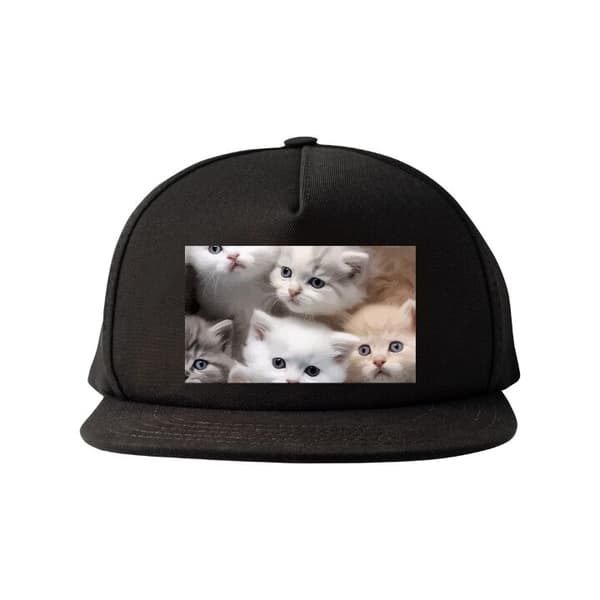 Snapback Lippis | Mukava ja Säädettävä Aikuisille Kissat