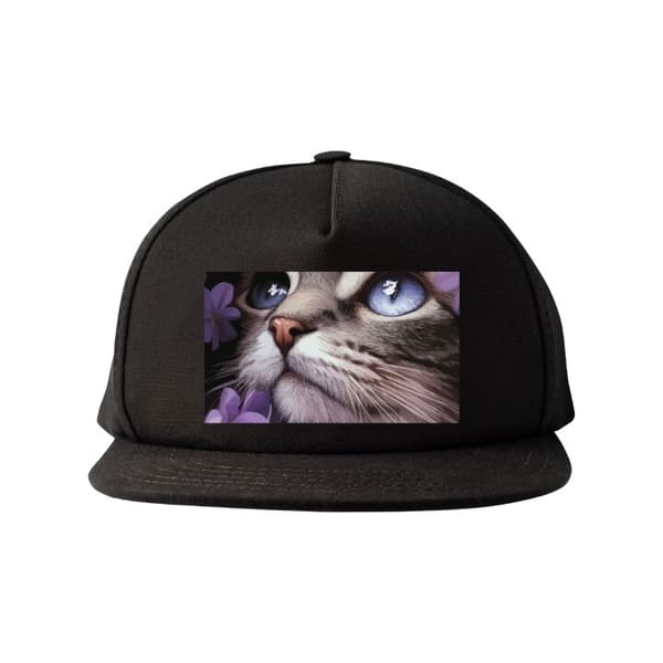 Snapback Keps | Bekväm och Justerbar för Vuxna Katter