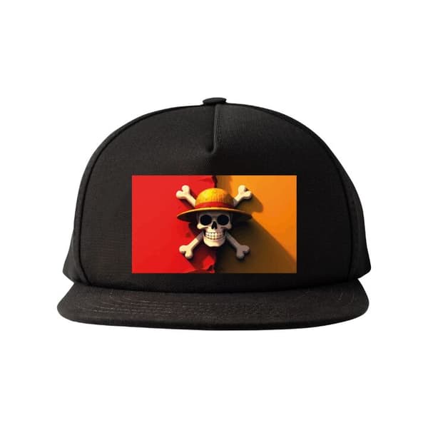 Snapback Keps | Bekväm och Justerbar för Vuxna Skalle