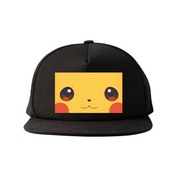 Snapback Kasket | Behagelig og Justerbar til Voksne Pikachu