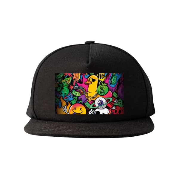 Snapback Caps | Komfortabel og Justerbar for Voksne Klistremer