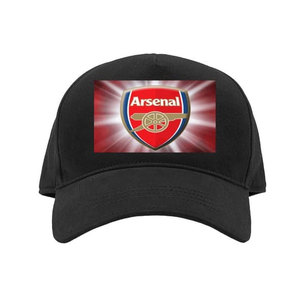 Barn-Keps | Justerbar Keps för Barn Arsenal Svart Barn