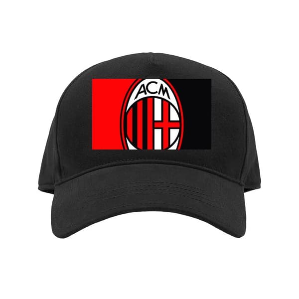Barn-Keps | Justerbar Keps för Barn AC Milan Svart Barn
