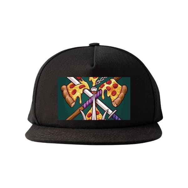 Snapback Kasket | Behagelig og Justerbar til Voksne Pizza