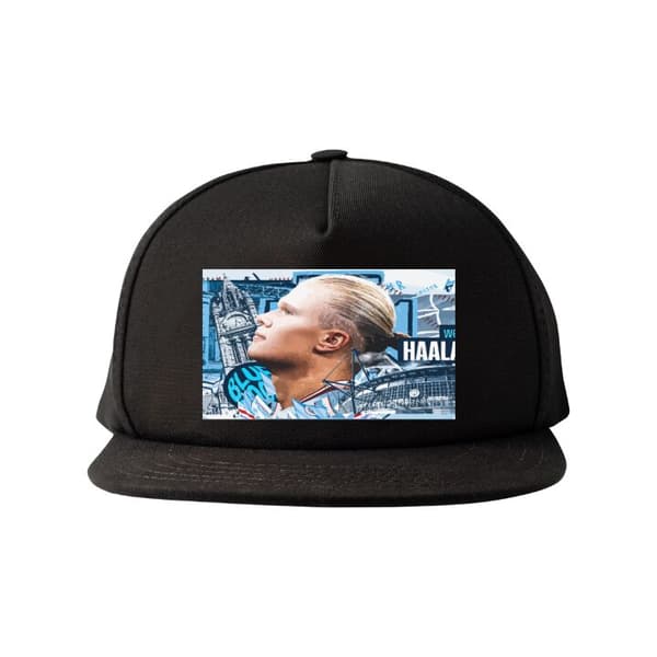Snapback Keps | Bekväm och Justerbar för Vuxna Erling Haaland