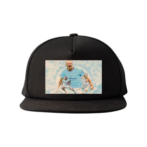 Snapback Keps | Bekväm och Justerbar för Vuxna Erling Haaland