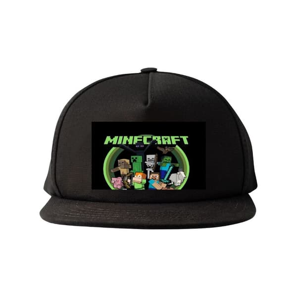 Snapback Keps | Bekväm och Justerbar för Vuxna Minecraft