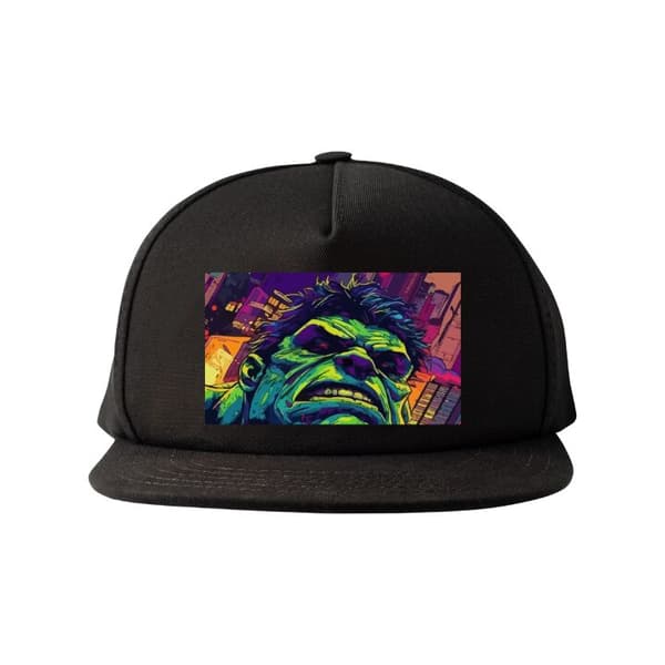 Snapback Keps | Bekväm och Justerbar för Vuxna Hulken