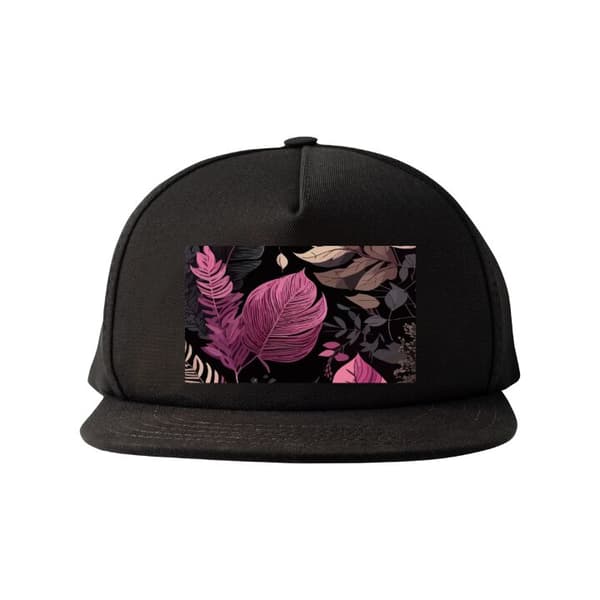Snapback Kasket | Behagelig og Justerbar til Voksne Blomster