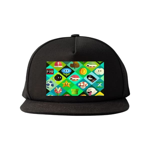 Snapback Caps | Komfortabel og Justerbar for Voksne Super Mari