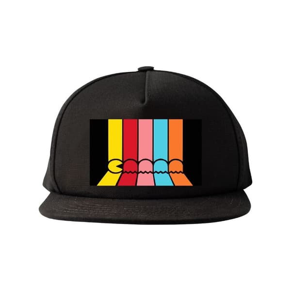 Snapback Keps | Bekväm och Justerbar för Vuxna Pac-Man